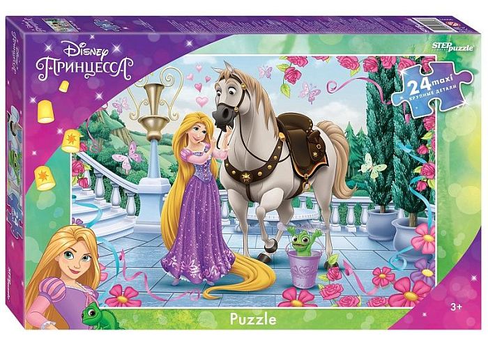 Step puzzle 24 Maxi Puzzle Details: Rapunzel - 3 (Disney) 90093
