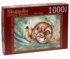 Magnolia 1000 Pieces Puzzle: Snail