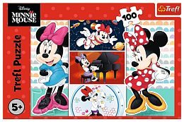 Trefl 100-piece Puzzle: Minnie Mouse. Funny Minnie