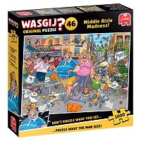 Jumbo 1000 pieces Puzzle: Wasgij. Crazy Shopping (Original 46)