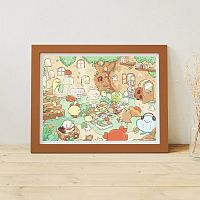 Pintoo 1200-piece puzzle: Bread Tree. We collect puzzles together