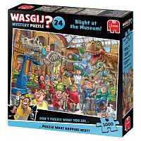 Jumbo 1000 pieces Puzzle: Wasgij. The Mess at the Museum (Mystery 24)