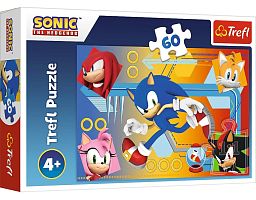 Trefl Puzzle 60 Pieces: Sonic in Action