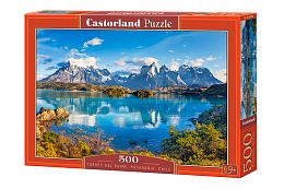 Castorland 500 Piece Puzzle: Torres del Paine, Chile