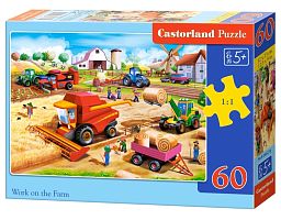 Castorland 60-piece Puzzle: Farm Work