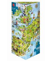 Puzzle 4000 pieces Heye: Dragons in Europe