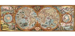 Puzzle Heye panorama of 6000 details: a map of the hemisphere
