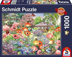 Schmidt Puzzle 1000 details: Blooming Garden