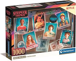 The Clementoni 1000-piece puzzle: NETFLIX. Very strange things