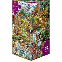 Heye 2000 Puzzle Pieces: Exotic Safari