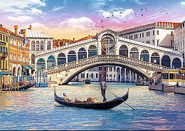 Trefl 500 Pieces Puzzle: Rialto Bridge, Venice