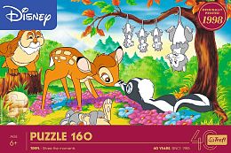 Trefl Puzzle 160 pieces: 40 years of Trefl - Bambi and Forest Friends