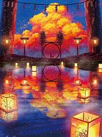 Pintoo 1200-piece Puzzle: Floating Lantern Festival