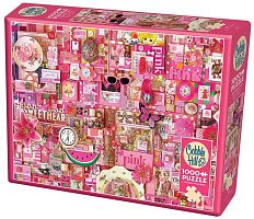 Cobble Hill puzzle 1000 pieces: Pink