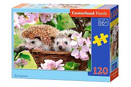 Puzzle Castorland 120 parts: Hedgehogs