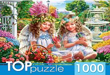 TOP Puzzle 1000 pieces: Two gentle angels