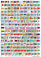 Puzzle Eurographics 1000 pieces: flags of the world
