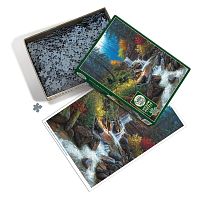 Cobble Hill 1000 Pieces Puzzle: Forest Waterfall