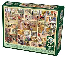 Cobble Hill 1000 pieces puzzle: The work of K. Larson