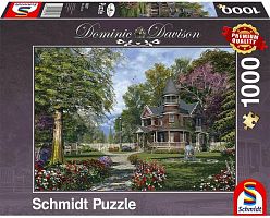 Schmidt puzzle 1000 pieces Dominic Davison. Mansion with turrets