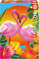 Puzzle Educa 500 items: Flamingo