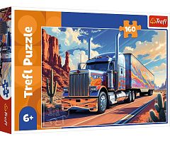 Trefl 160-piece Puzzle: Truck on the Road