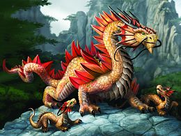 Puzzle Prime 3D 100 pieces: Golden Mountain Dragon
