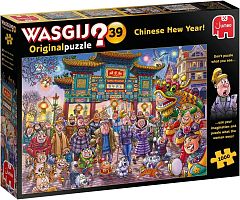 Puzzle Jumbo 1000 pieces: Wasgij. Chinese New Year (Original 39)