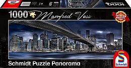 Schmidt puzzle 1000 pieces: Manfred Voss. A Night In New York