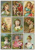 Nova 1000 Pieces Puzzle: A collage of vintage cards