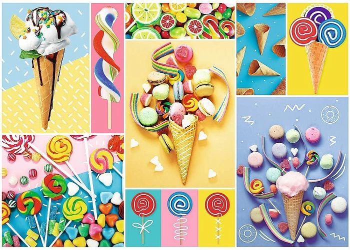 Trefl puzzle 500 pieces: Favorite sweets TR37335