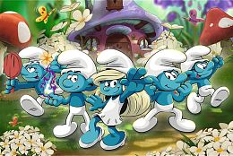 Trefl 100-piece Puzzle: Meet the Smurfs