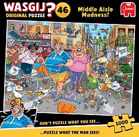Jumbo 1000 pieces Puzzle: Wasgij. Crazy Shopping (Original 46)