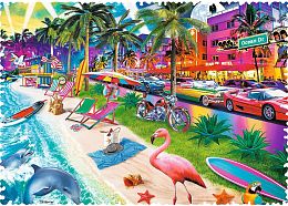 Trefl 600 Pieces Puzzle: Miami Beach
