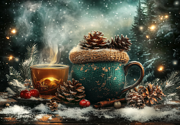 Пазл Алма ПРЕМИУМ деревянный 1000 деталей. Новый год. Ожидание чуда