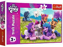 Trefl Puzzle 30 pieces: Friendly Ponies