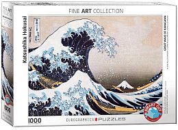 Eurographics puzzle 1000: Big wave in Kanagawa