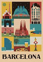 Clementoni Puzzle 1000 pieces: Barcelona