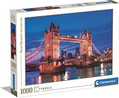 Clementoni 1000 Piece Puzzle: Bridge Tower at Night