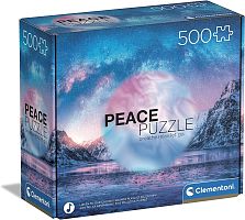 Puzzle Clementoni 500 pieces: Landscape in blue tones