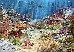 Cherry Pazzi Puzzle 2000 details: Coral Reef