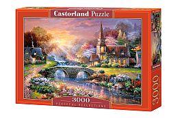 Puzzle Castorland 3000 pieces river Bridge