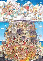Puzzle Heye 1500 parts: Heaven and hell
