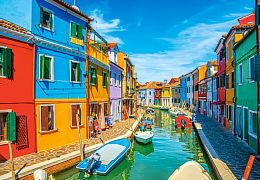 Castorland 1000-piece puzzle: Burano colors. Italy