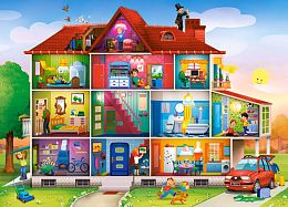 Castorland Puzzle 120 pieces: Our house