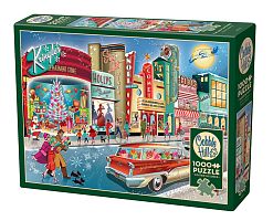 Cobble Hill 1000 Pieces Puzzle: Central Street in front of NG