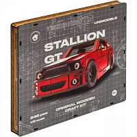 Wooden UNIDRAGON Constructor: GT Stallion (:red)