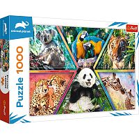 Trefl 1000 Pieces Puzzle: Animal Kingdom