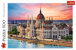 Trefl 500 pieces puzzle: Budapest, Hungary