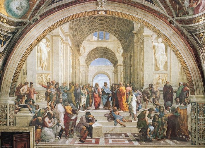 Puzzle Eurographics 1000 pieces: the school of Athens 6000-4141